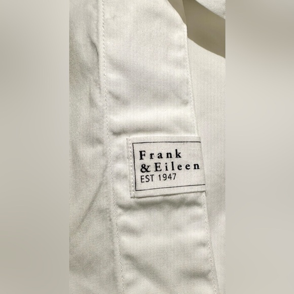 Frank & Eileen Women’s White Victoria Italian Tuxedo Shirt - Picture 10 of 15